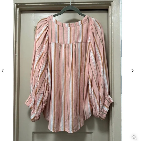 Anthropologie Balloon Sleeve Blouse - Picture 4 of 6